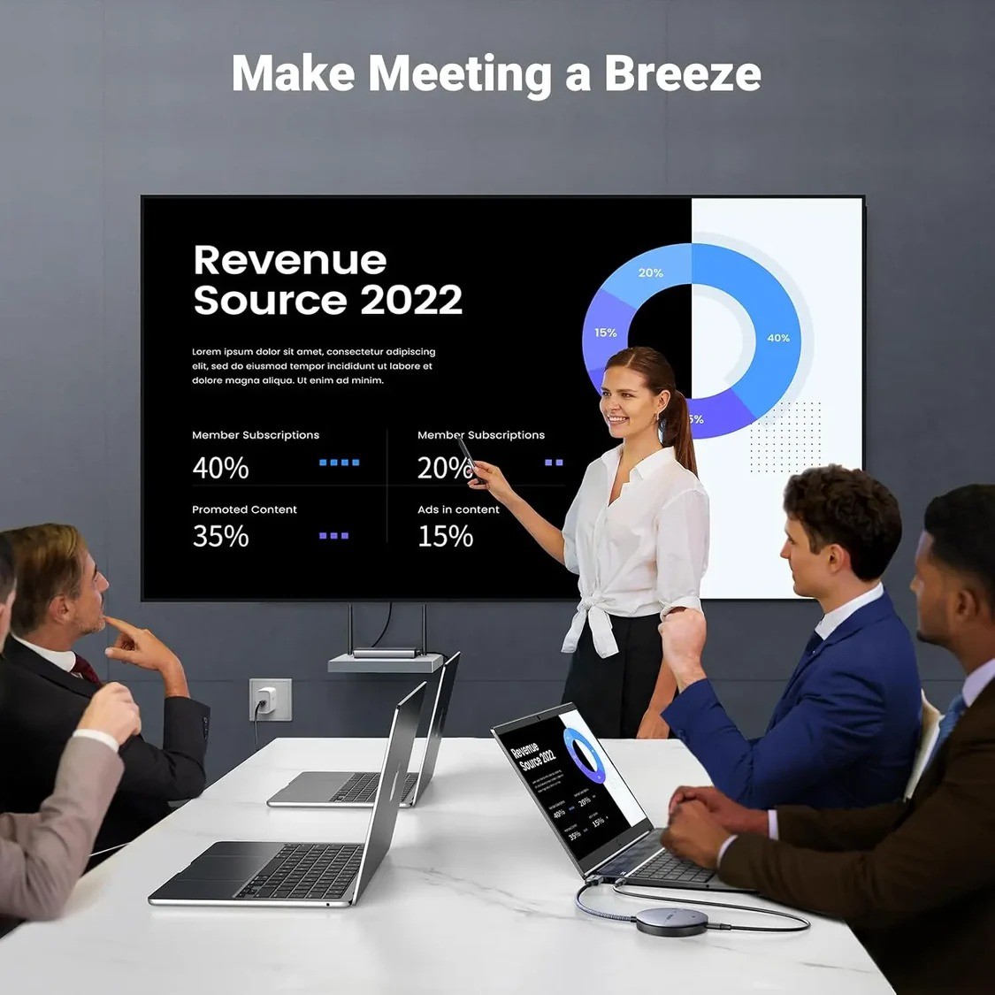 UGREEN CM586 (90909A) Wireless HDMI Extender