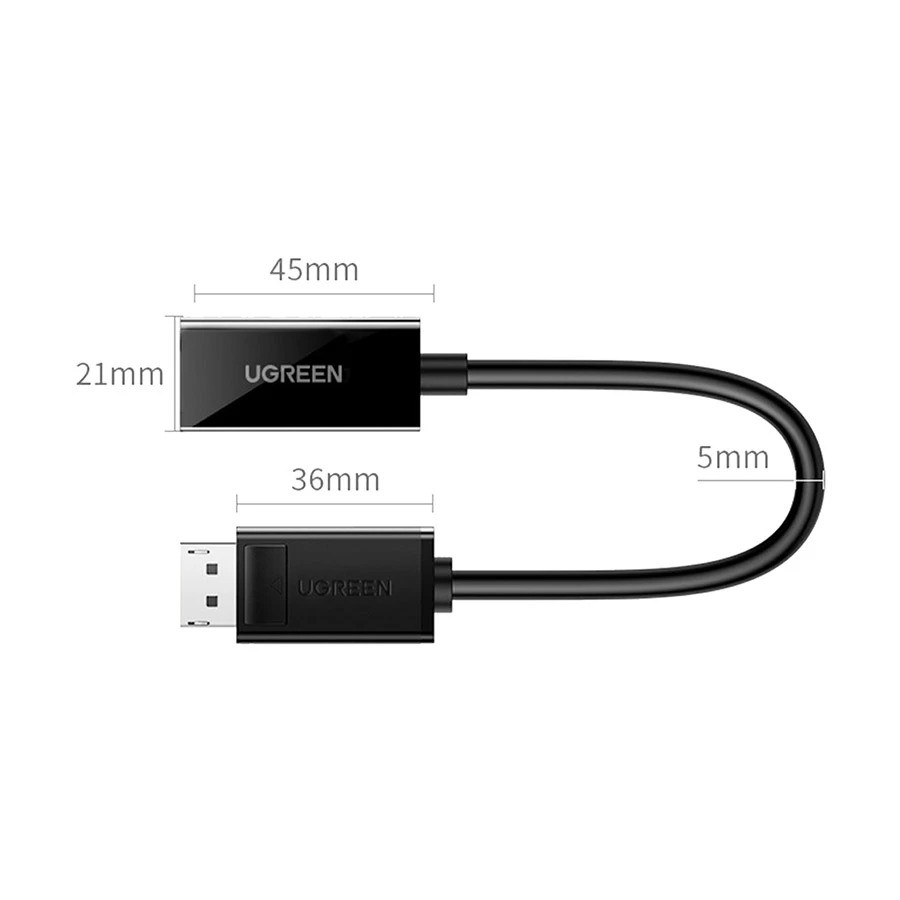 Ugreen MM137 (40362) DisplayPort Male to HDMI Female Converter