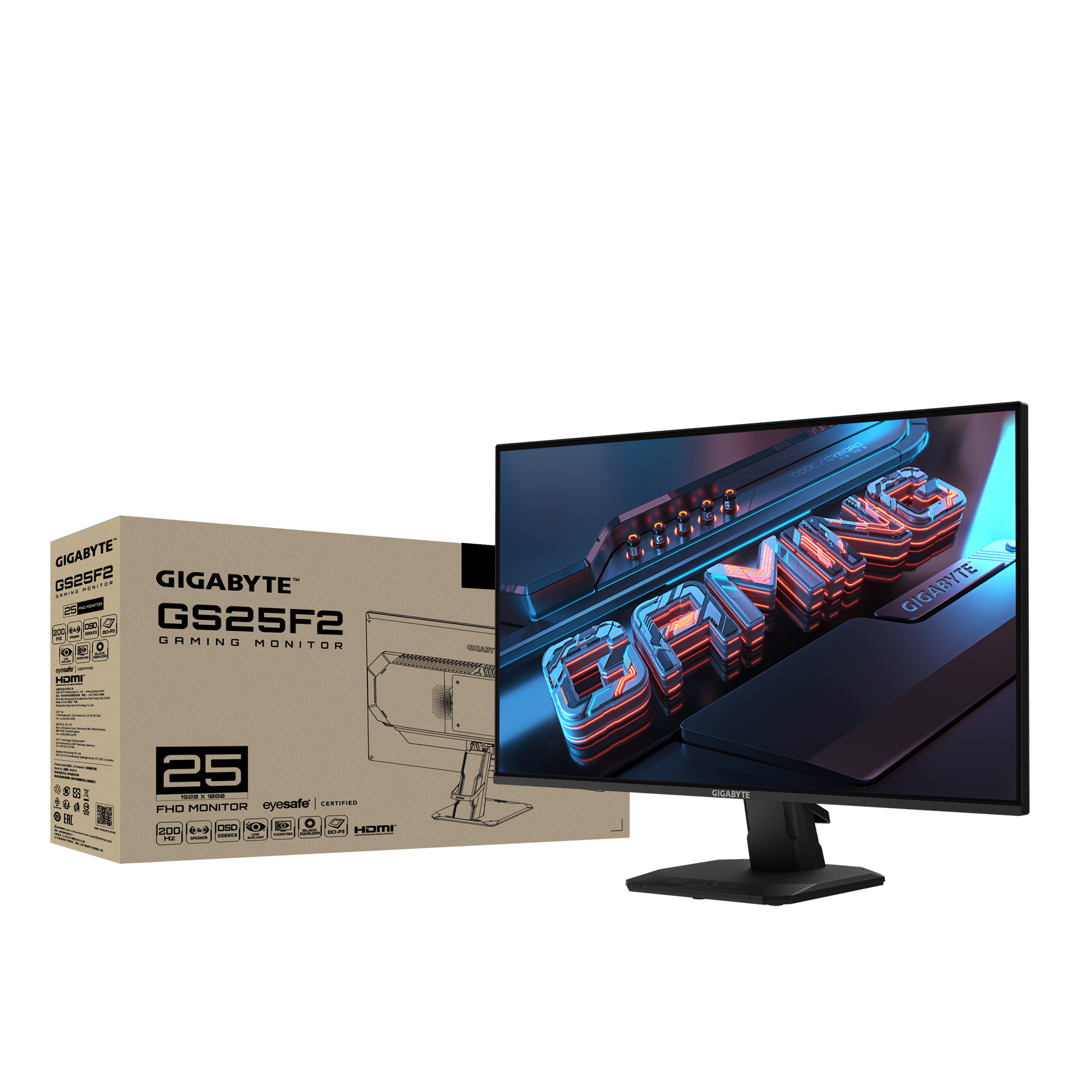 Gigabyte GS25F2 Gaming Monitor (1)