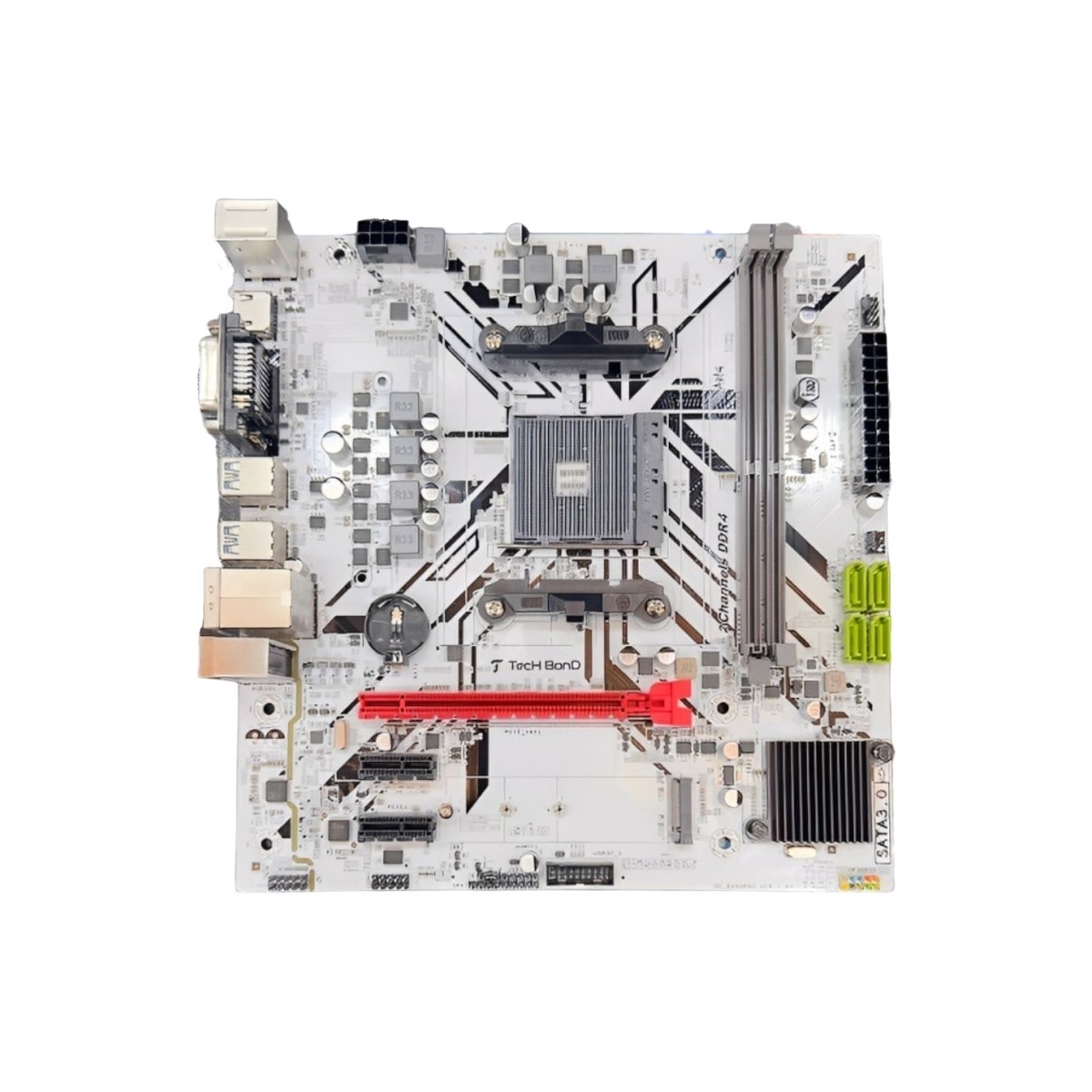 TecH BonD B450 PRO AMD AM4 Socket (Black)