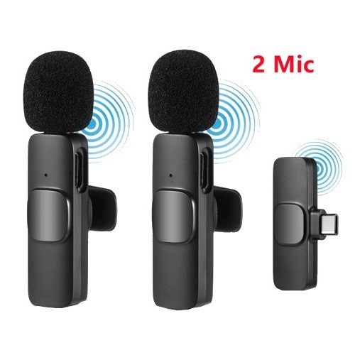 K9 Dual Wireless Type-C Microphone