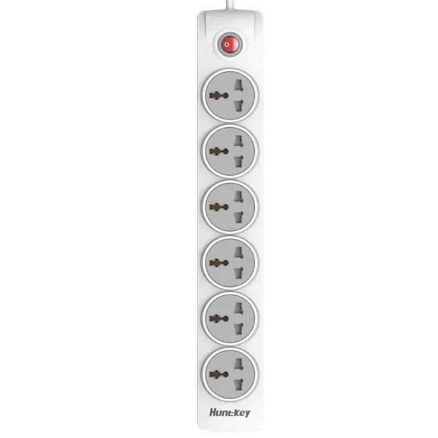 Huntkey SZN601 6port 3M Double break safety PowerStrip