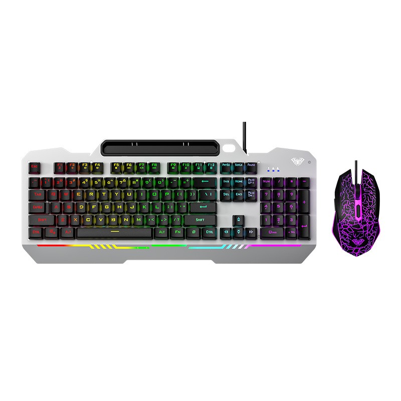 AULA T102 RGB Wired Keyboard & Mouse Combo