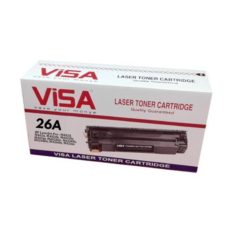Visa 26A Black Laser Toner Cartridge