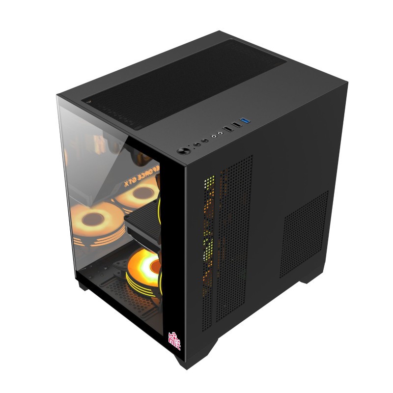 Monarch Mystery Box X5 Black ARGB Gaming Casing