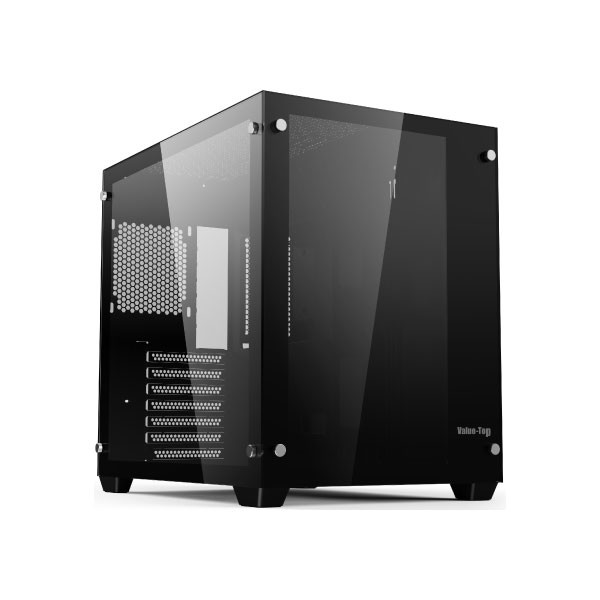 Value Top V3 Dual-Chamber (Black) ARGB 7Fan Mid Tower ATX Gaming Casing