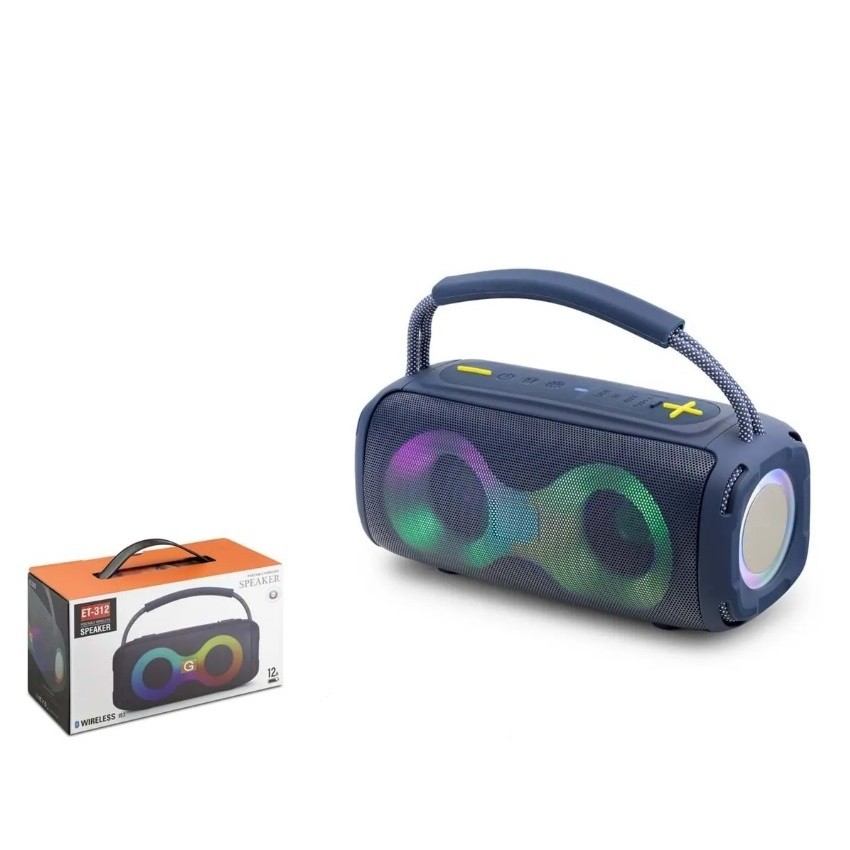 ET-312 RGB Wireless Bluetooth Rechargeable Portable Speake