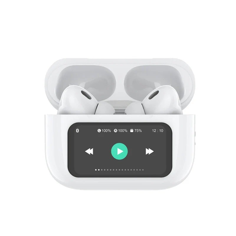 AirPods A9Pro Touch Screen Display ANCENC (White)