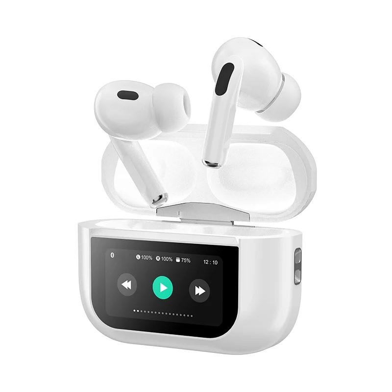 AirPods A9Pro Touch Screen Display ANCENC (White)
