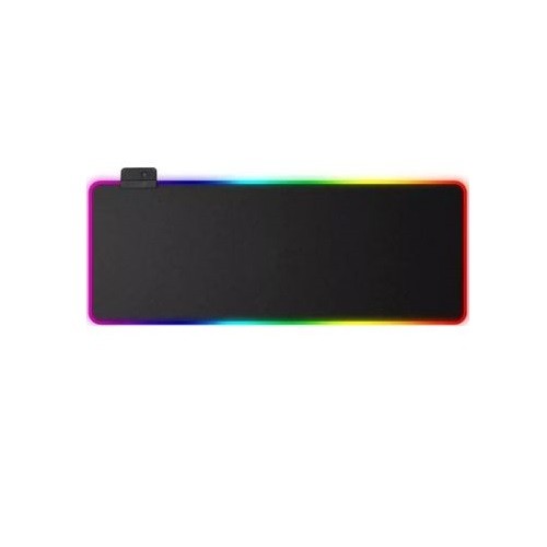 Royal Kludge Glowing Cool RGB Pure Black Waterproof Gaming Mouse Pad (800×300×3mm)