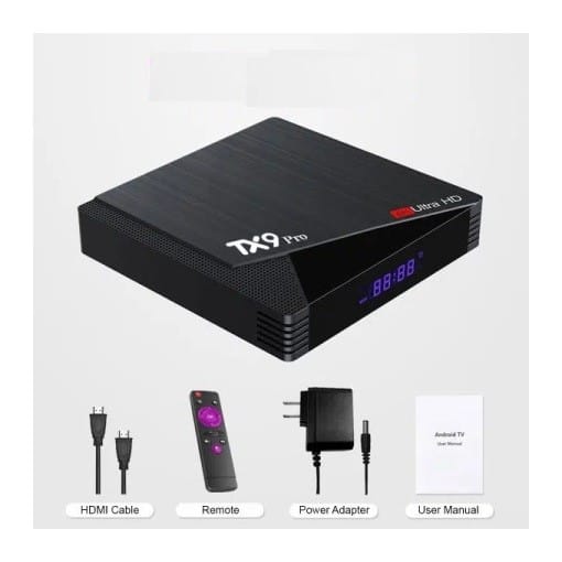 TX9 Pro 6K Ultra HD (8GB RAM 128GB ROM) Android TV Box