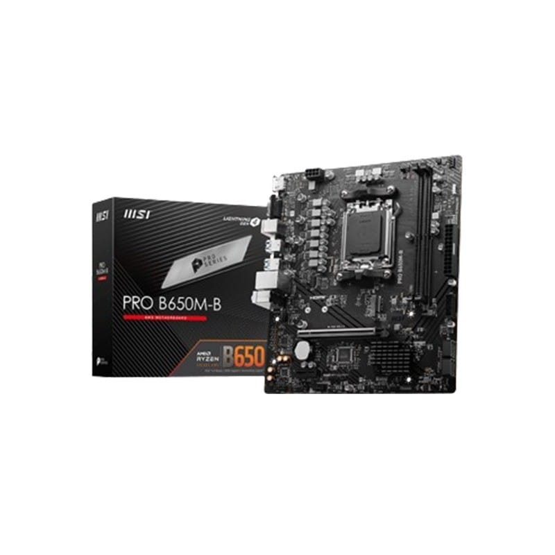 MSI PRO B650M-B DDR5 AMD AM5 Micro-ATX Motherboard