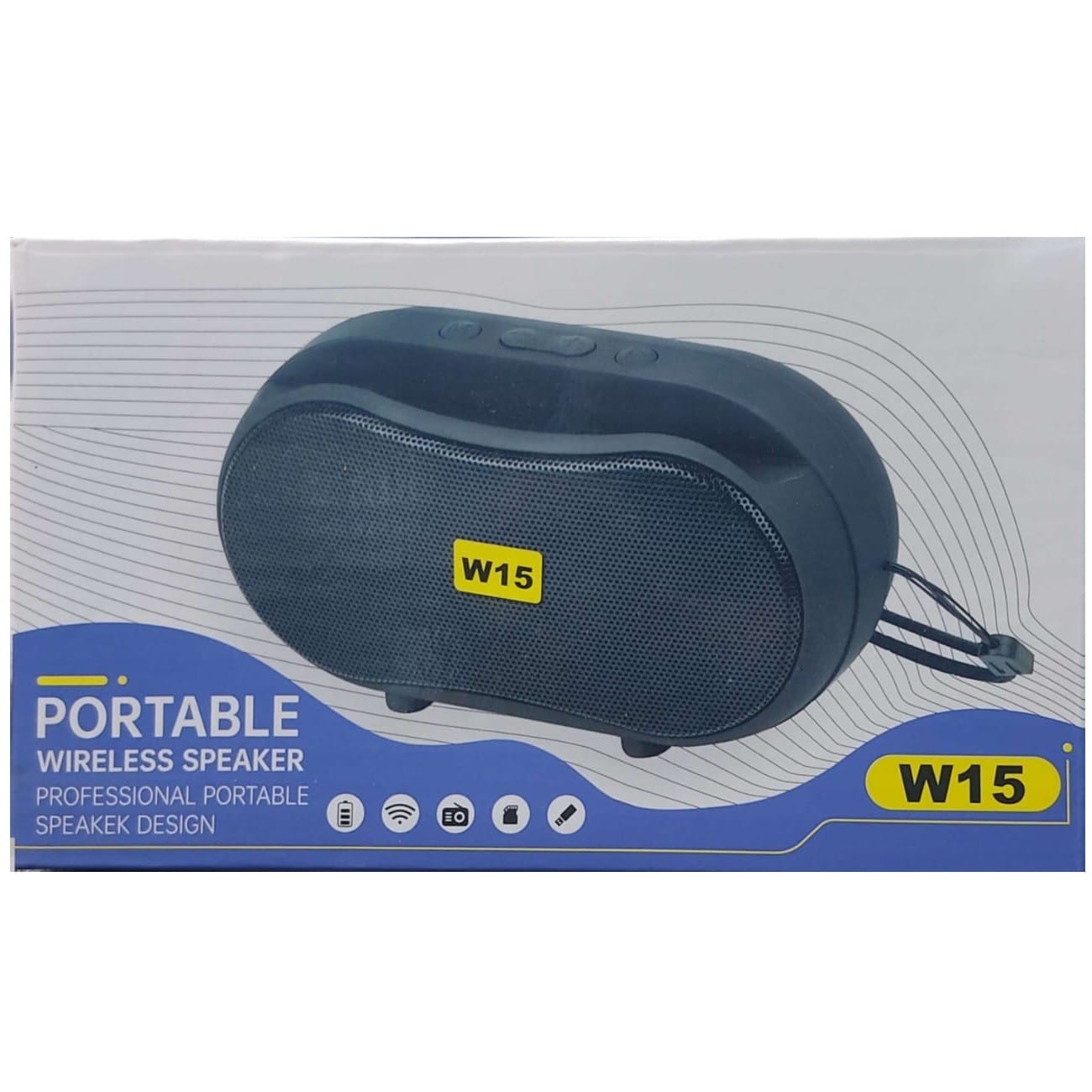 W15 Bluetooth Portable Wireless Speaker