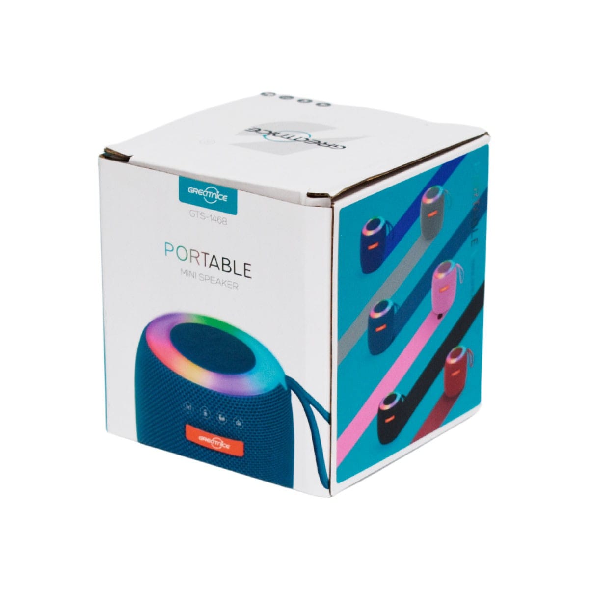 GREATNICE GTS-1468 RGB Mini Portable Bluetooth Speaker