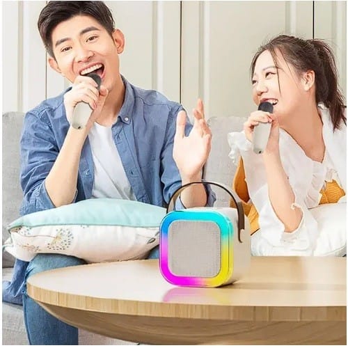 K12 Karaoke Portable Bluetooth Wireless Microphone Speaker