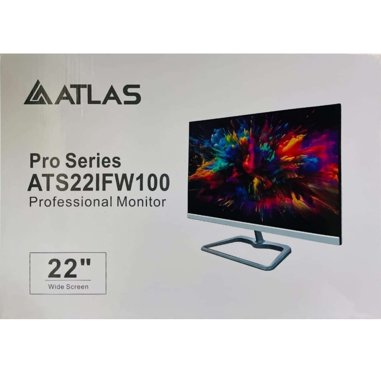 Atlas A22IFW100 (White) 22-inch FHD IPS 100Hz Display Monitor