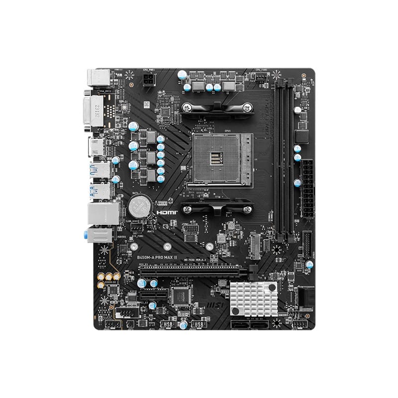 MSI B450M-A PRO MAX II DDR-4 AMD AM4 Motherboard