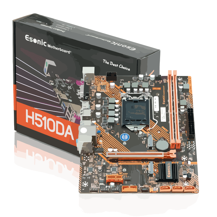 Esonic-H510DA-DDR-4 Intel-10th-11thth-Motherboard (1)