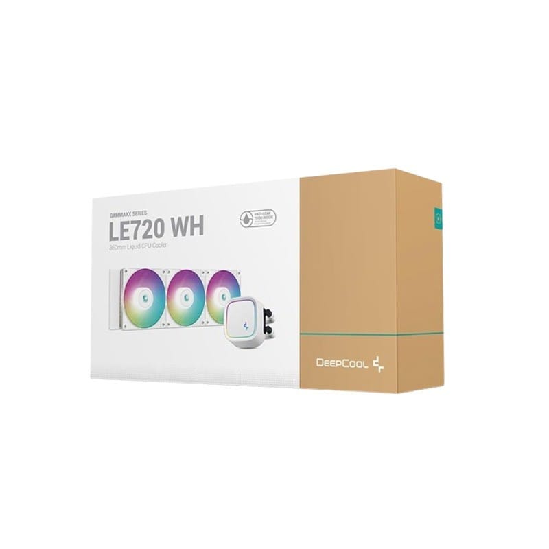 DeepCool LE720 WH 360mm All-in-one ARGB Liquid CPU Cooler