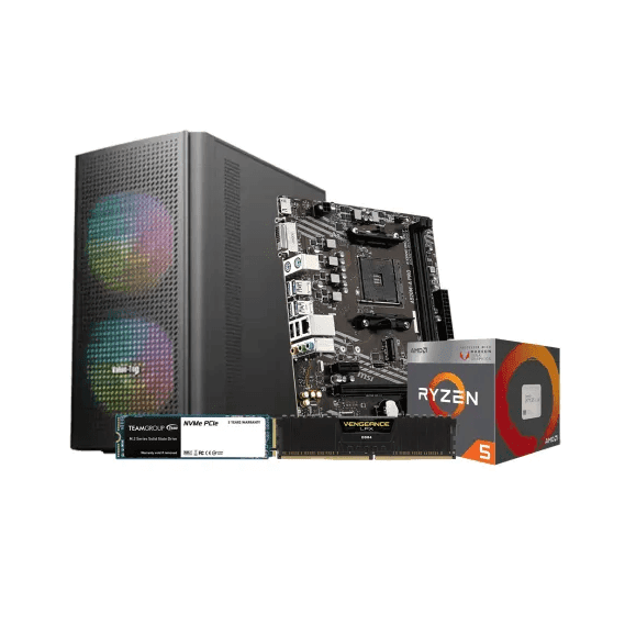 AMD Ryzen 5 2400G 8GB RAM 256GB SSD Desktop PC