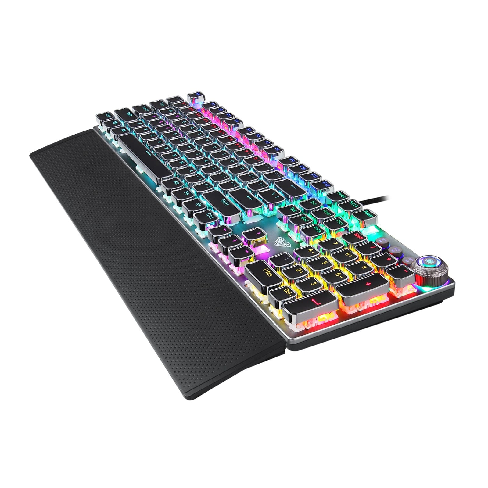 AULA F2088 (Black) Mechanical Multi-Functional Gaming Keyboard
