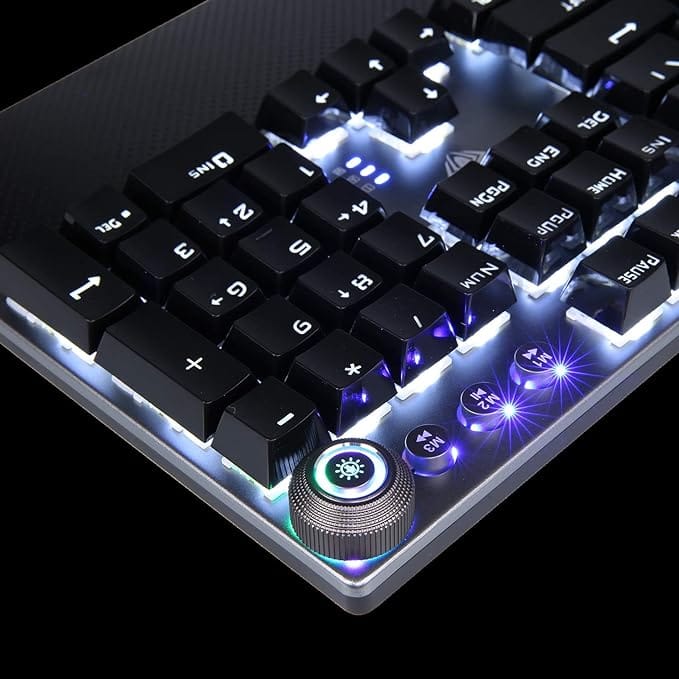 AULA F2088 (Black) Mechanical Multi-Functional Gaming Keyboard