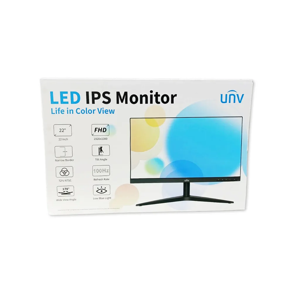UNV-MW-LC22IS-22-Inch-100Hz-IPS-LED-FHD-Monitor-Box