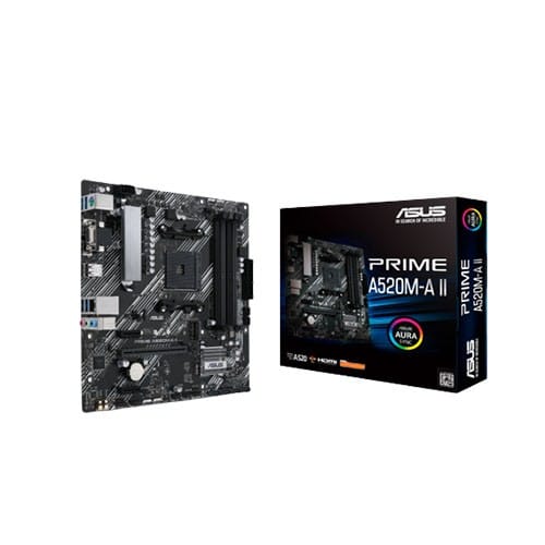 Asus PRIME A520M-A II DDR-4 AMD AM4 m-ATX Motherboard