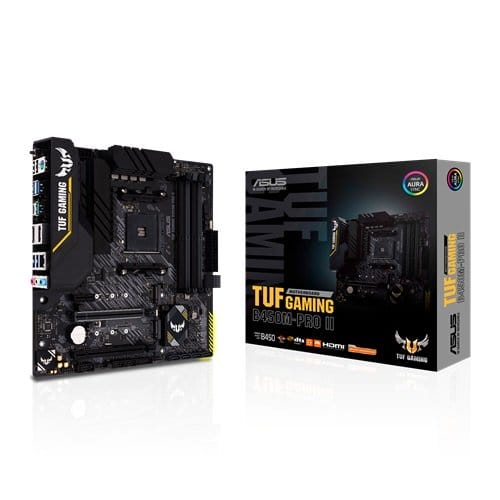 Asus TUF GAMING B450M-PRO II DDR4 AMD AM4 Micro-ATX Motherboard