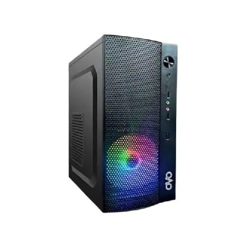 OVO J607 (Black) RGB MATX Gaming Casing