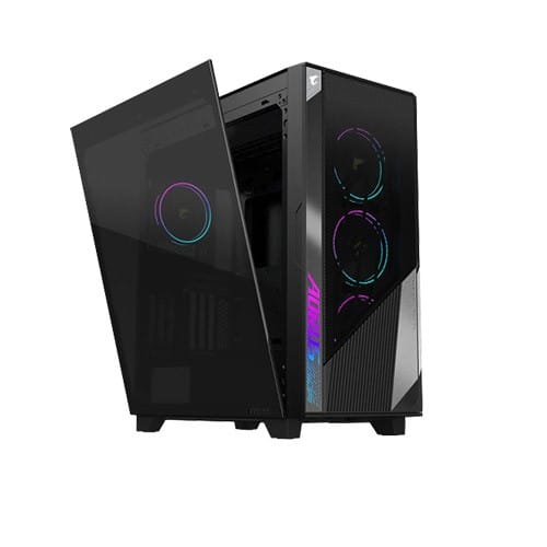 Gigabyte AORUS C500 Glass Mid Tower Micro ATX Gaming Casing