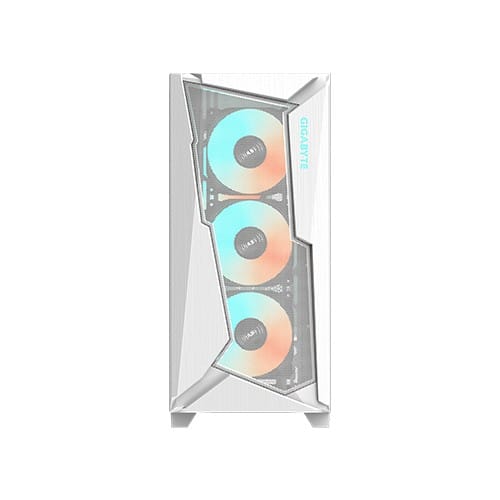 GIGABYTE C301 Glass (White) Mid Tower ATX Gaming Casing