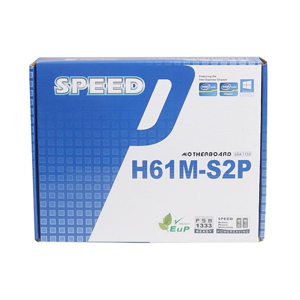 Speed H61M-S2P DDR-3 2nd3rd Gen M-ATX Motherboard