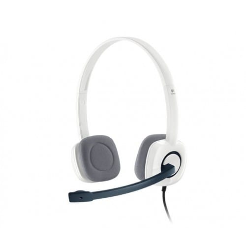 Logitech H150 (White) Duble port Headphone (1)