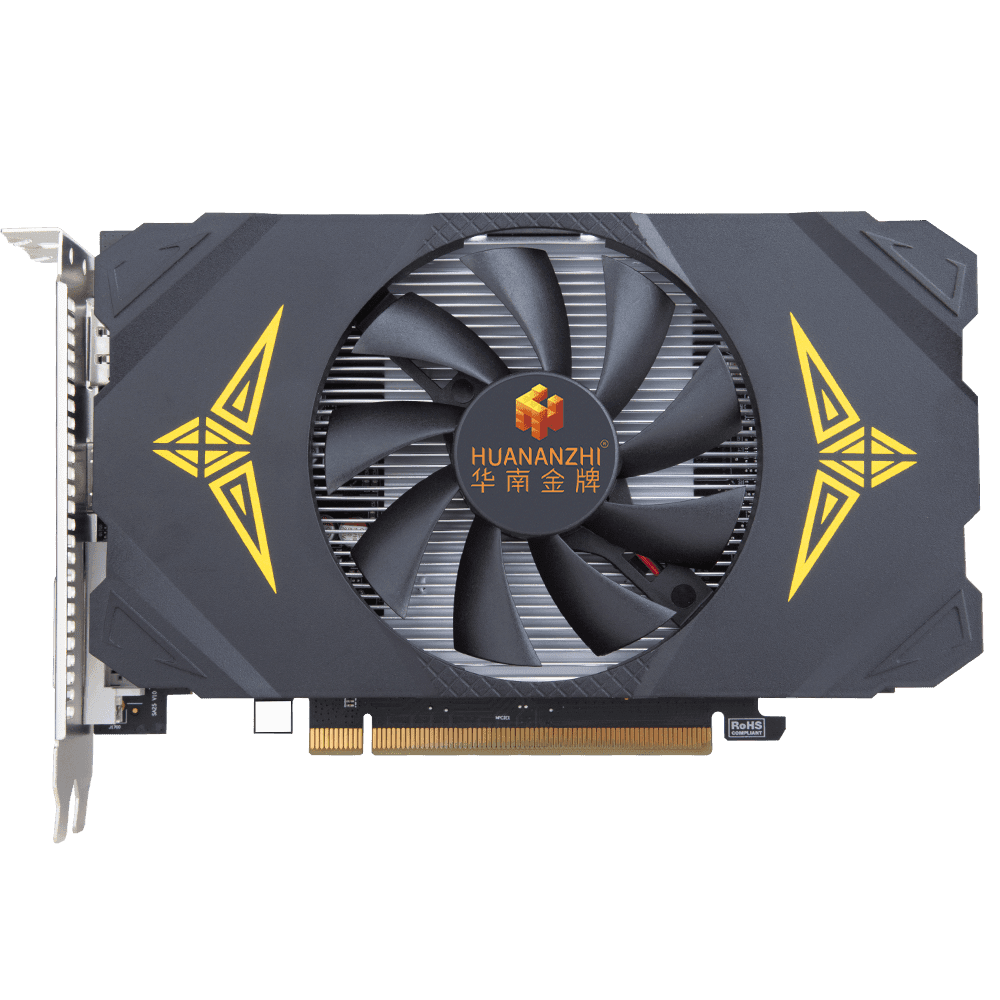 Huananzhi AMD Radeon RX550 4G DDR-5 128Bit 4GB Graphics Card
