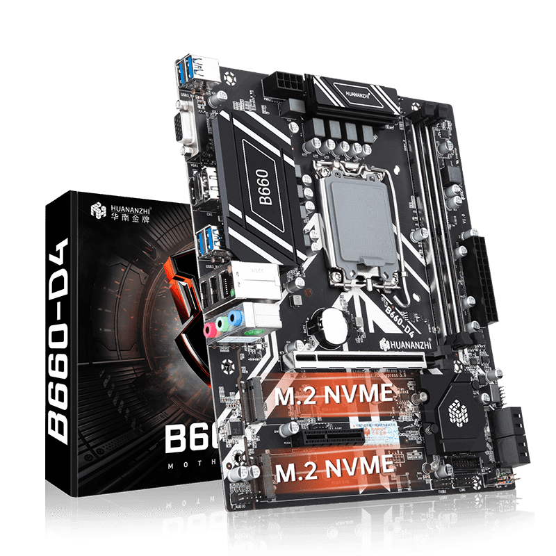 HUANANZHI B660-D4 Intel 12th-13 Gen M-ATX Motherboard (3)