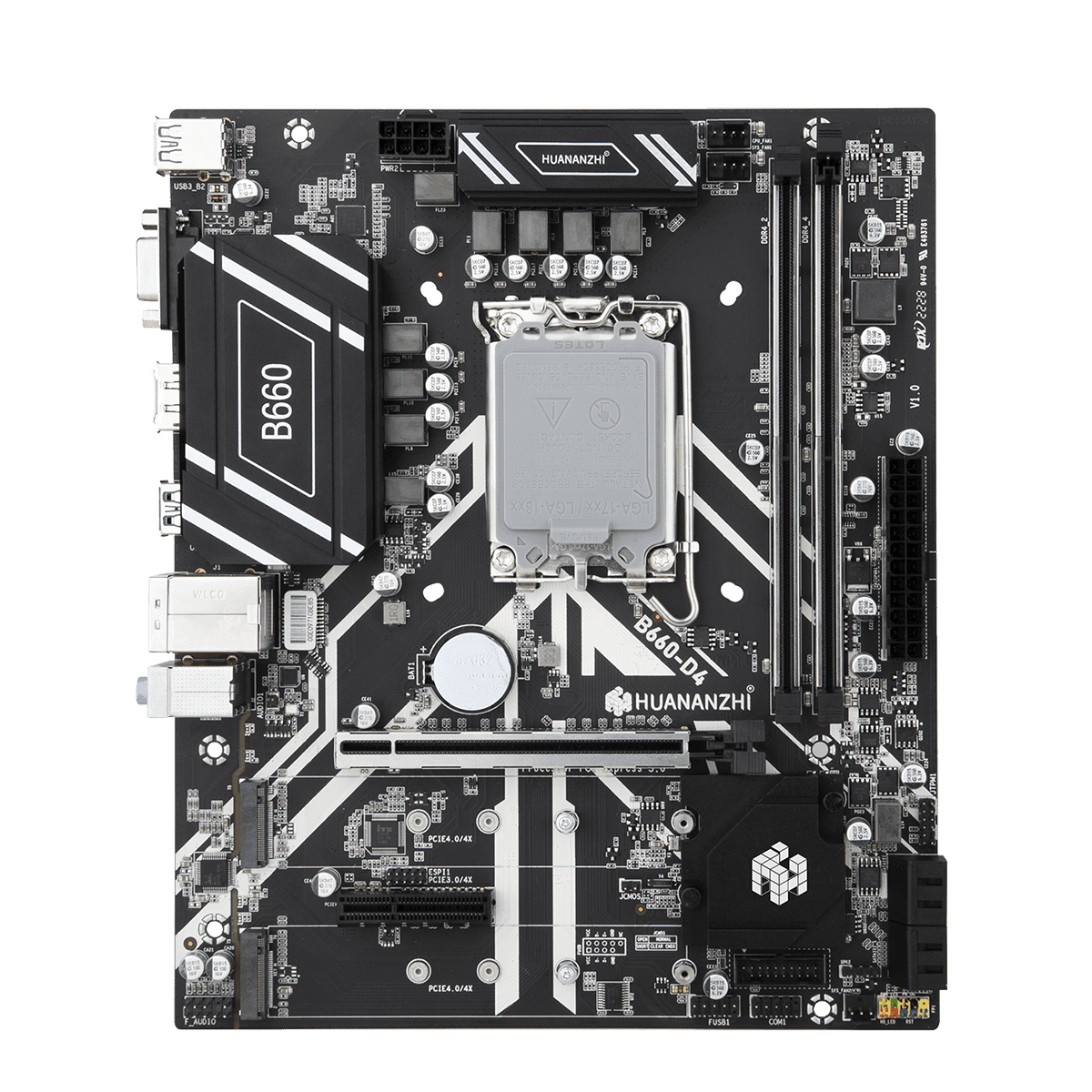 HUANANZHI B660-D4 Intel 12th-13 Gen M-ATX Motherboard (4)