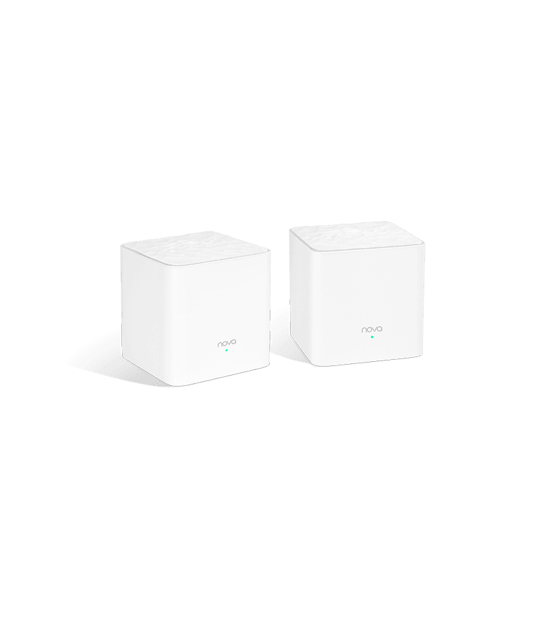 Tenda Nova MW3 (2-Pack) AC1200 1200mbps Dual Band Whole Home Mesh WiFi Router