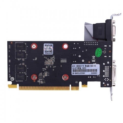 Colorful GeForce GT710-2GD3-V 2GB GDDR3 Graphics Card