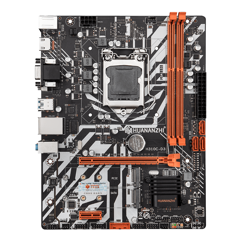 HUANANZHI-H310C-D3 DDR-3-Motherboard (2)