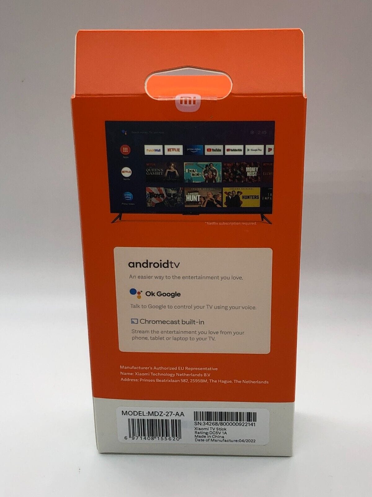 Xiaomi Mi MDZ-27-AA 2GB8GB Android Smart 4K TV Stick (1)