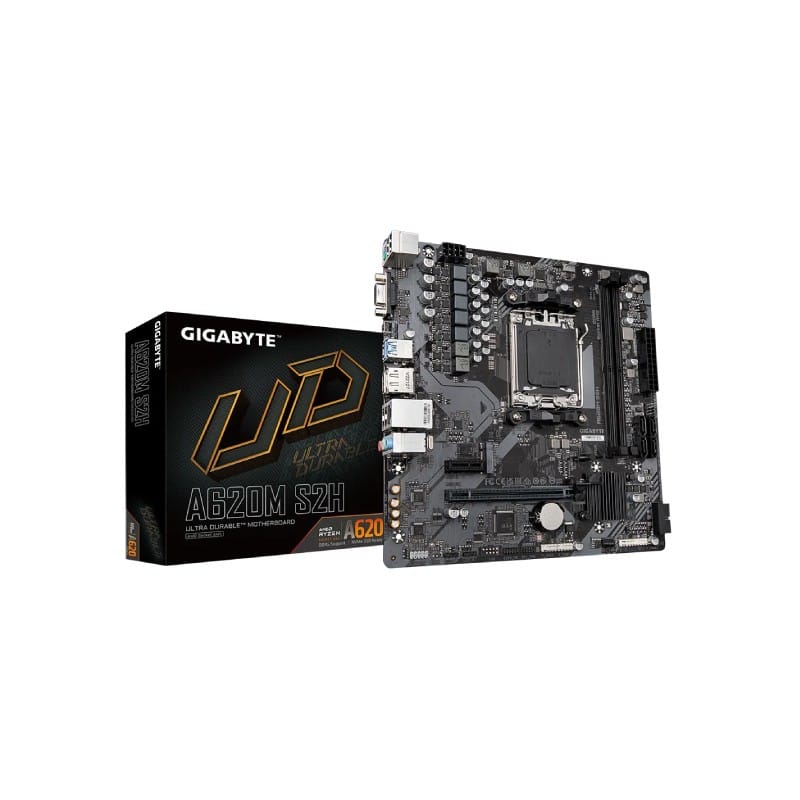 GIGABYTE A620M S2H DDR-5 AMD AM5 Micro-ATX Motherboard