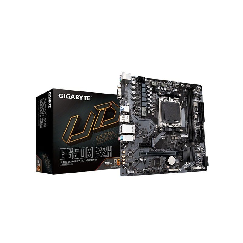 Gigabyte B650M S2H DDR-5 AM4 AMD M-ATX Motherboard