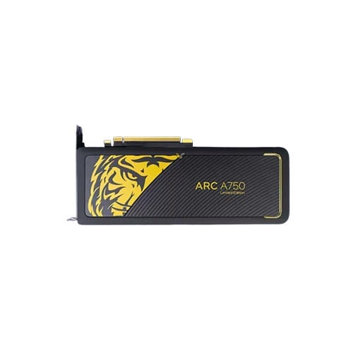 Intel Arc A750 8GB GDDR6 Limited Tiger Gold Edition Graphics Card
