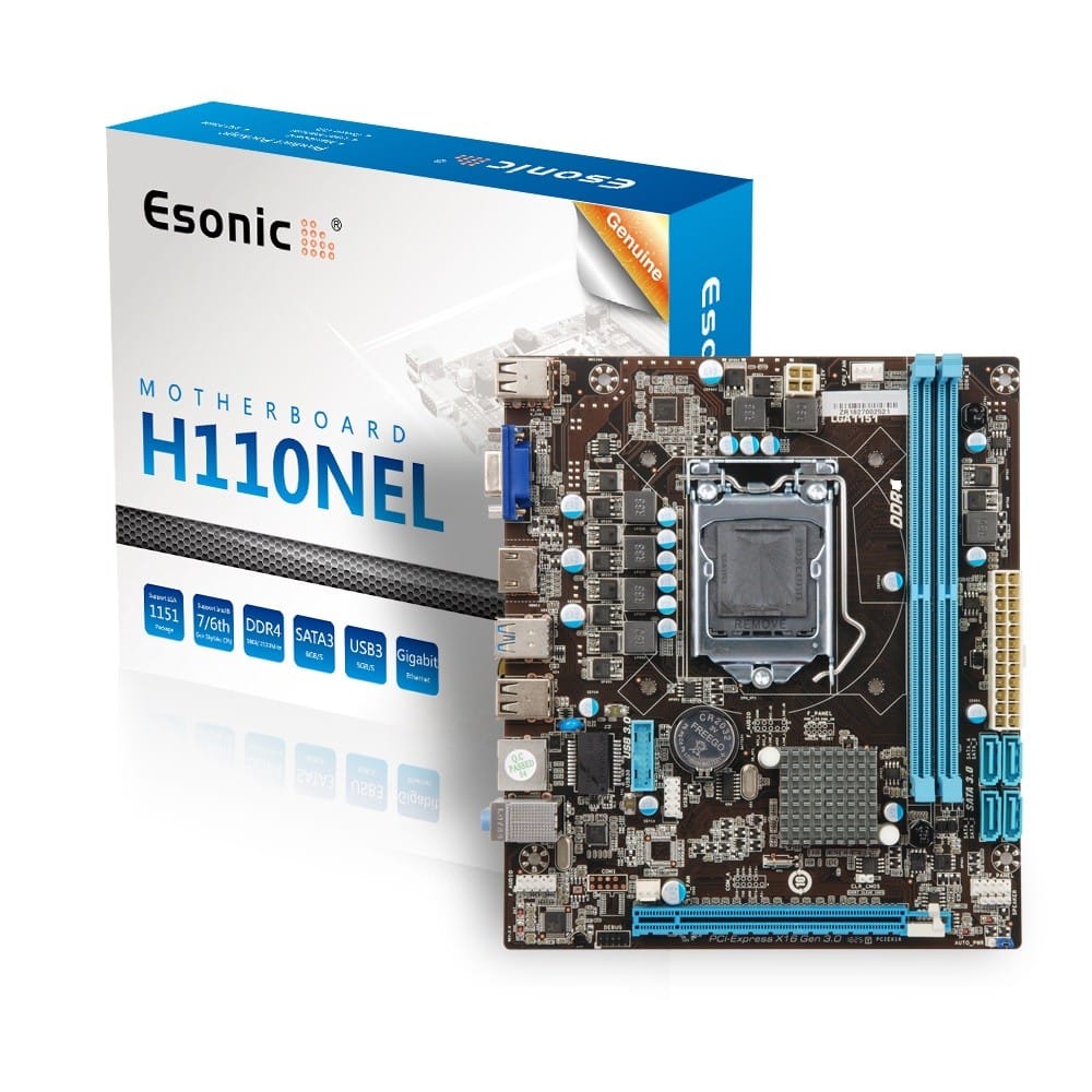 Esonic H55KEL Intel LGA1156 Micro ATX Motherboard
