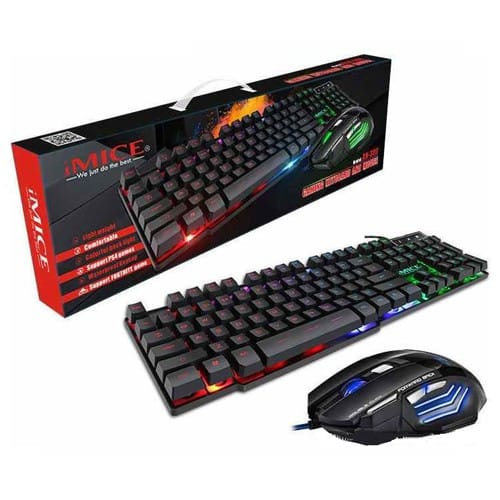 iMICE AN-300 RGB Gaming Keyboard & Mouse Combo