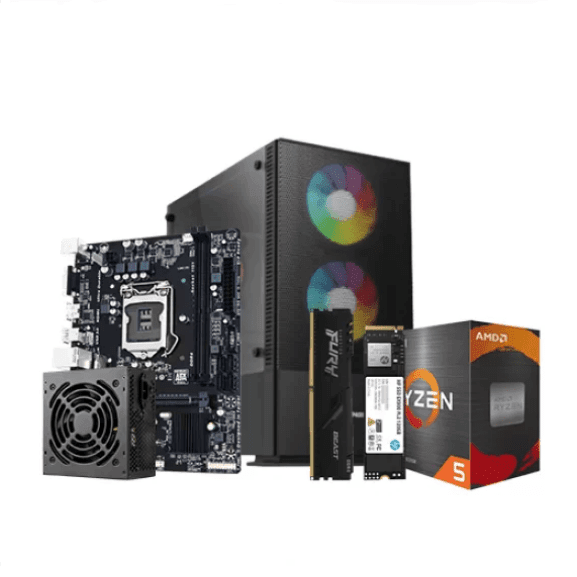Budget PC AMD Ryzen 5 5600g Processor Desktop