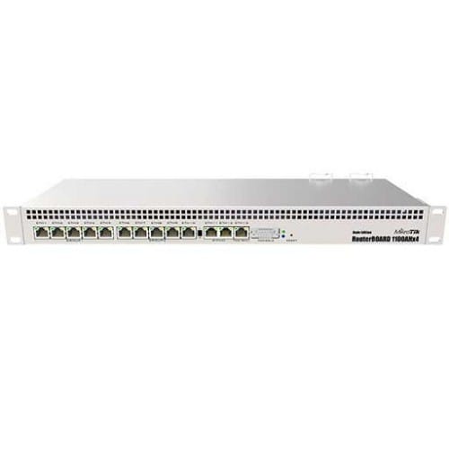 Mikrotik RB1100AHX4 13X Gigabit Ethernet 1U Rackmount Router