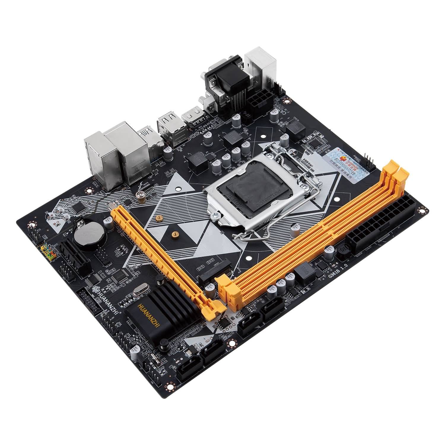 HUANANZHI B85 intel 4 Gen SSD NVME Support M-ATX Motherboard