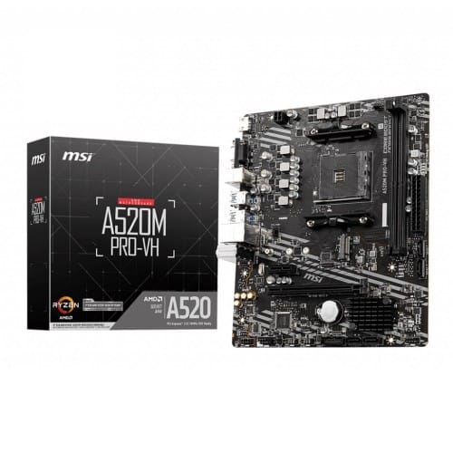MSI A520M PRO-VH M-ATX Motherboard